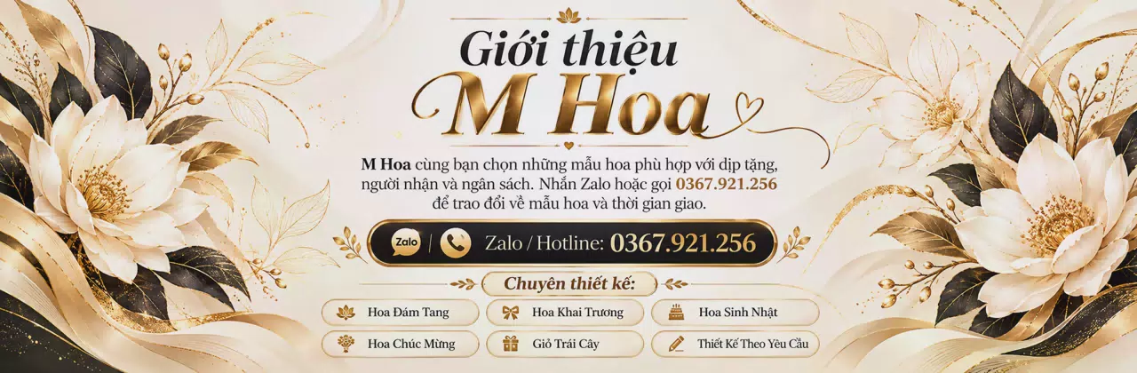 Ảnh bìa Shop hoa tươi Xã Châu Thành Vĩnh Long - Gói ghém những lời muốn gửi
